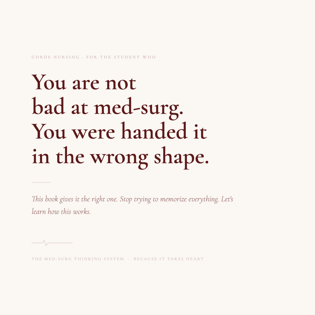 The Med-Surg Thinking System
