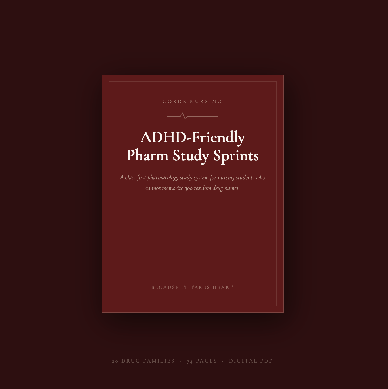 ADHD-Friendly Pharm Study Sprints