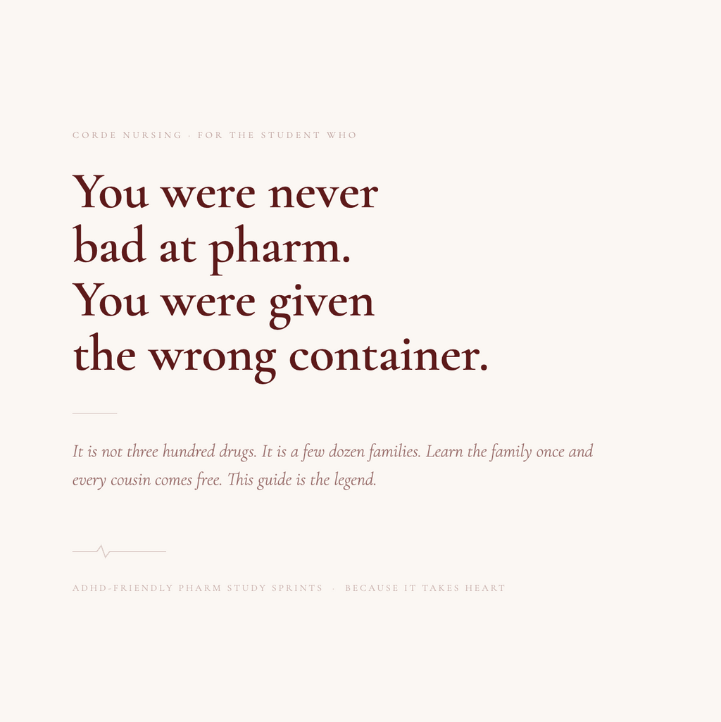 ADHD-Friendly Pharm Study Sprints
