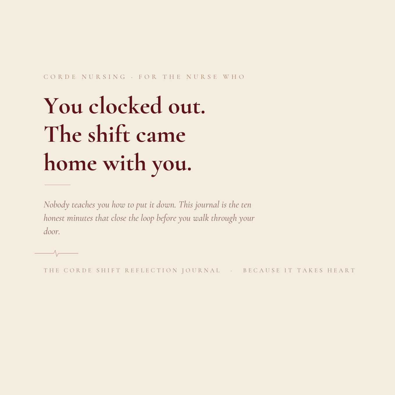 The Corde Shift Reflection Journal